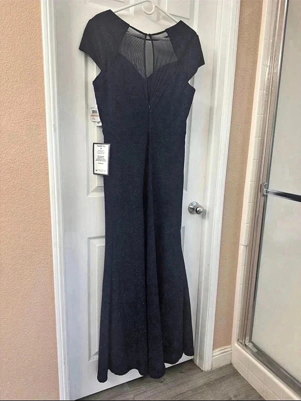 Macy's Women's Maxi Dress Blue Size 12 NWT